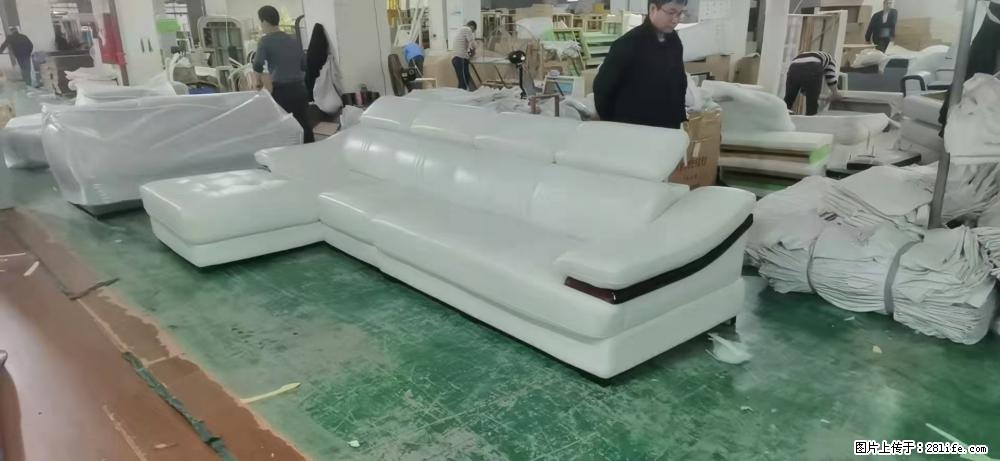 【大厂仿真皮沙发】实木框架，高回弹海绵45密度。全新包装，质量非常好，3.6米右贵妃 - 家居生活 - 淮北生活社区 - 淮北28生活网 huaibei.28life.com